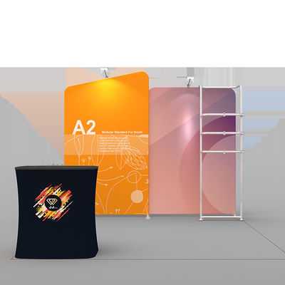 Triển lãm thương mại 6 X 6 Hiển thị triển lãm Pop Up Wall Banner Stand 30mm