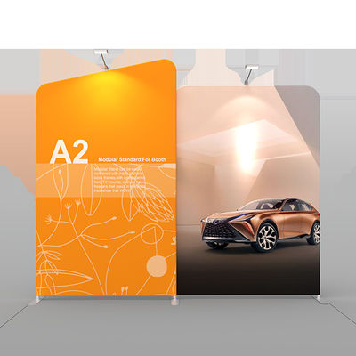 Triển lãm thương mại 6 X 6 Hiển thị triển lãm Pop Up Wall Banner Stand 30mm