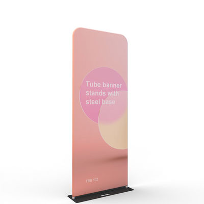 Biểu ngữ tiếp thị đứng lên ổn định 8ft Giá đỡ biểu ngữ triển lãm có thể thu vào tùy chỉnh