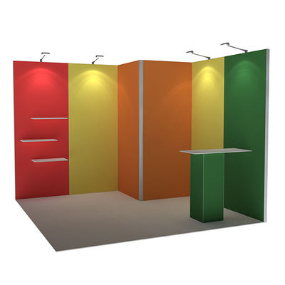 Hệ thống gian hàng triển lãm thương mại di động 3x3 3x4 3x5 Hệ thống vải mô-đun SEG