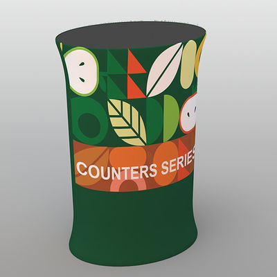 160g 230g Vải căng phía trước di động Pop Up Shop Counter For Expo