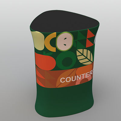 160g 230g Vải căng phía trước di động Pop Up Shop Counter For Expo