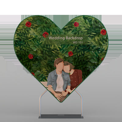5FTX7FT Gấp phông nền đám cưới cá nhân hóa Hoa tùy chỉnh Trang trí tường đám cưới