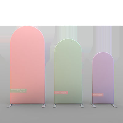 Phông nền đám cưới được cá nhân hóa bằng acrylic thanh lịch In phông nền hình tròn Arch