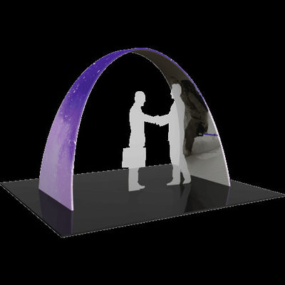 EZ Tube Arch Tension Fabric Balloon Arch Stand Màn hình phông nền kim loại tròn