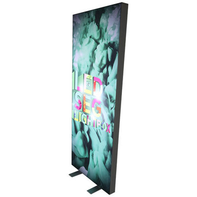 Khung dệt không khung Hộp đèn SEG Khung nhôm Hộp đèn Led 800x2000x80mm