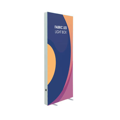 Trưng bày triển lãm bật lên hai mặt 85 X 200cm Hộp đèn SEG cho triển lãm thương mại
