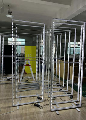 Khung nhôm LED Seg Hộp đèn vải Hộp đèn không khung Trọng lượng nhẹ