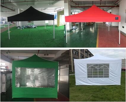 Lều triển lãm thương mại bằng nhôm có logo 10X15 10 X 20 Lều mái che hạng nặng