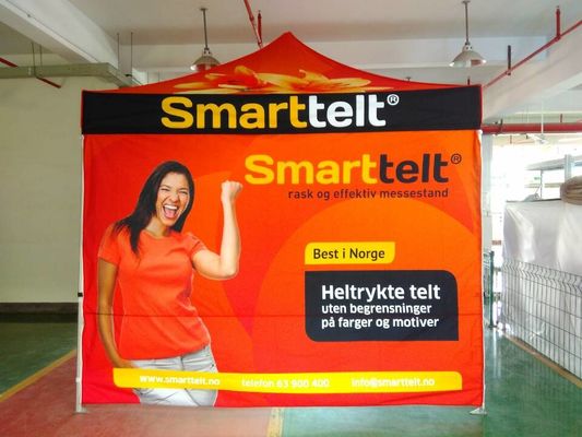 Lều tán ngoài trời Marquee 3x4,5m Gazebo có thể gập lại để quảng cáo
