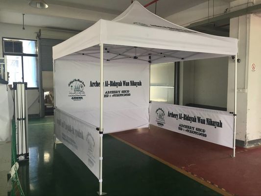 Lều tán ngoài trời Marquee 3x4,5m Gazebo có thể gập lại để quảng cáo