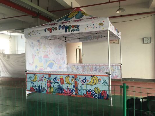 Lều tán ngoài trời Marquee 3x4,5m Gazebo có thể gập lại để quảng cáo