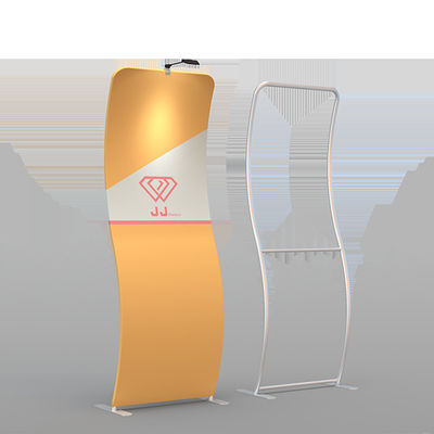 72dpi JPG Giá treo vải căng rắn cong Hiển thị biểu ngữ vải căng 200cm
