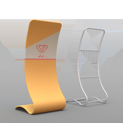 72dpi JPG Giá treo vải căng rắn cong Hiển thị biểu ngữ vải căng 200cm