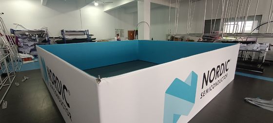 Vải căng 20ft Triển lãm 60IN Biểu ngữ kéo lên PSD Biểu ngữ triển lãm bật lên
