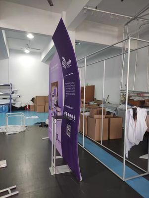 Hiển thị triển lãm thương mại có thể gập lại 30 X 40 Champs 20x20 Cho thuê gian hàng triển lãm thương mại