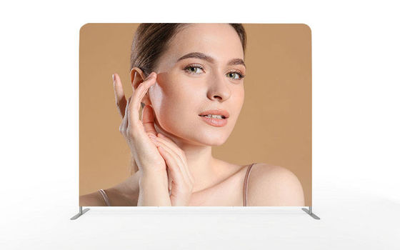 Dễ dàng thiết lập Biểu ngữ triển lãm thương mại Biểu ngữ căng vải Biểu ngữ đứng Cơ sở thép tấm
