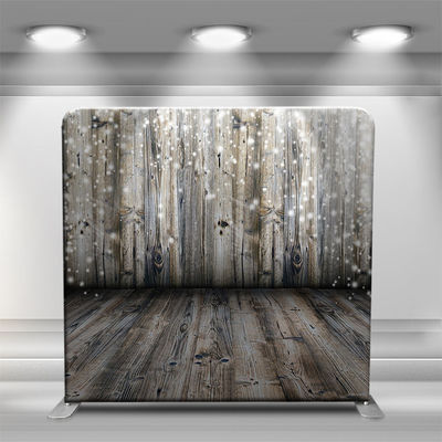 Đế trưng bày Nhôm căng vải Photo Booth Backdrop 8ft cho sự kiện đám cưới