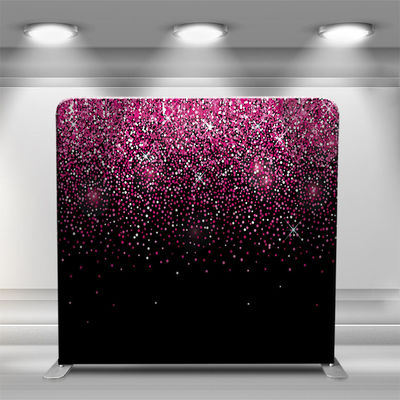 Nhôm căng vải Photo Booth Phông nền Backwall 8ft cho sự kiện đám cưới